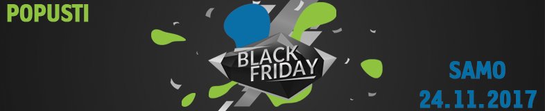 Black Friday 2017 - Ponujamo 100 naročil po znižanih cenah